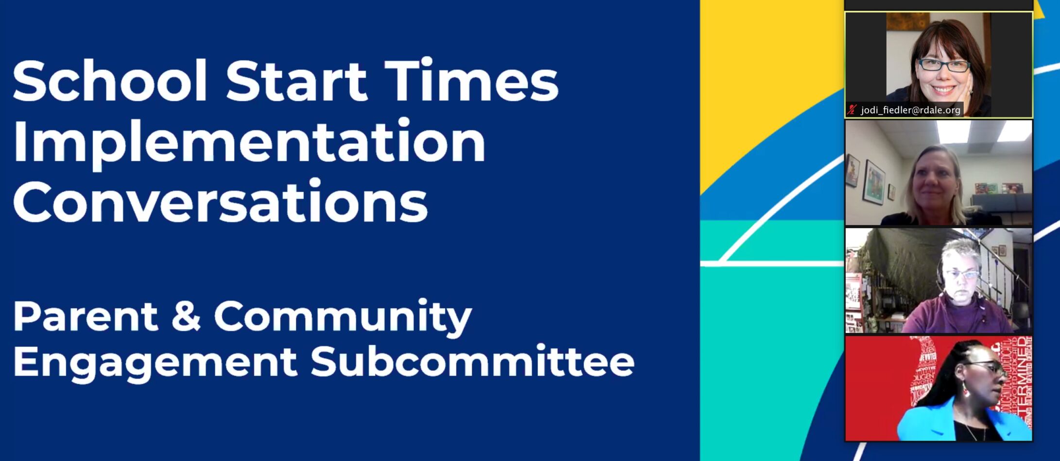 Robbinsdale start times subcommittee